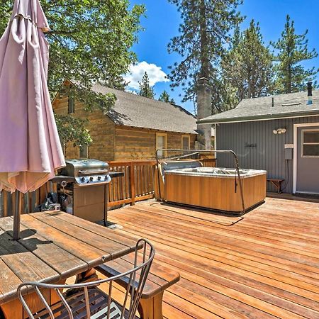 Big Bear Cabin With Deck And Hot Tub, Near Resorts! Big Bear Lake Exteriör bild