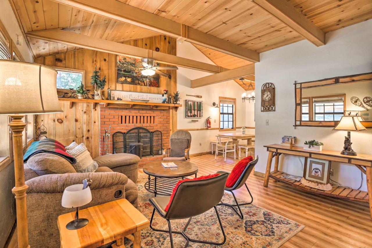 Big Bear Cabin With Deck And Hot Tub, Near Resorts! Big Bear Lake Exteriör bild