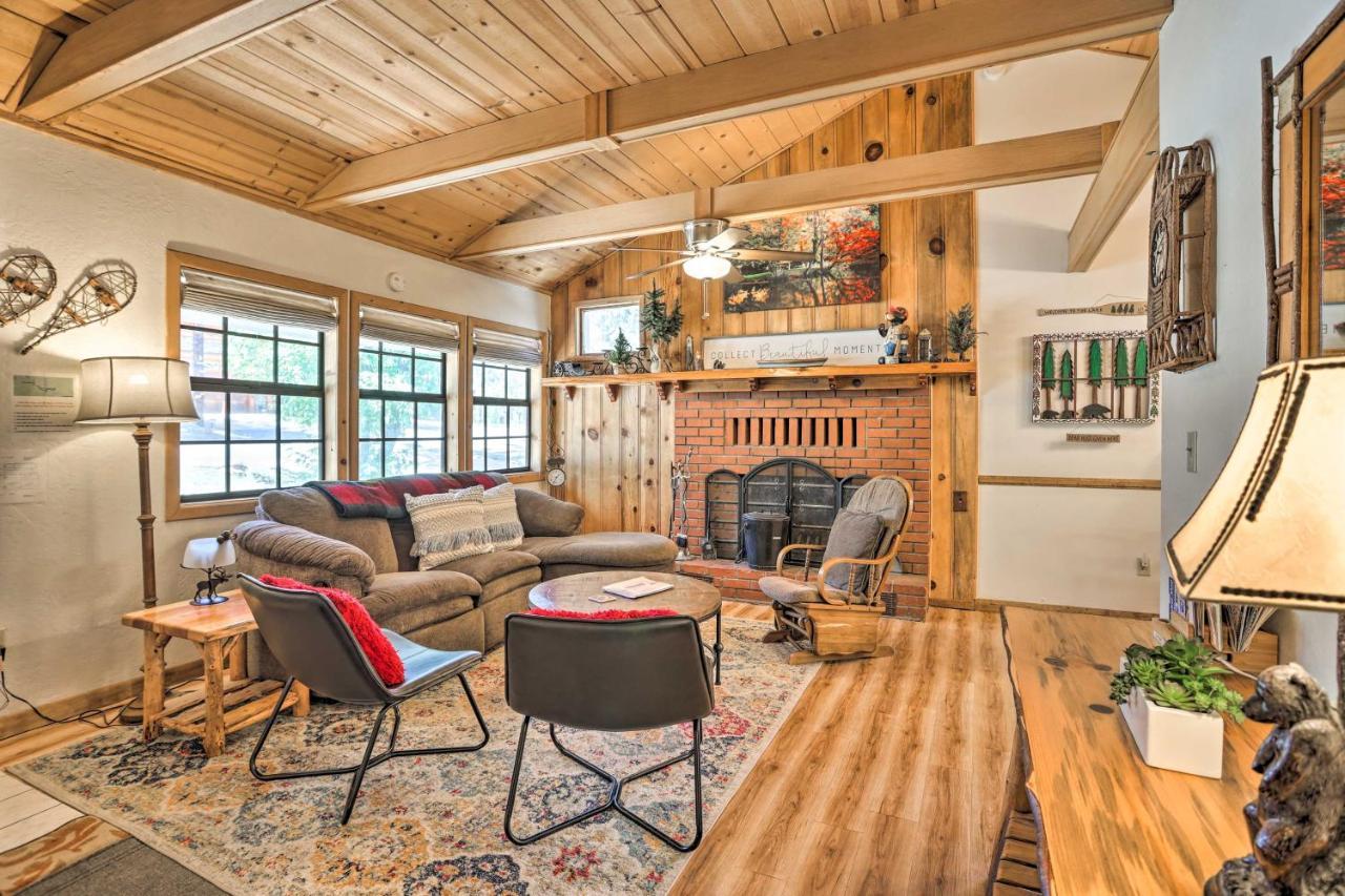 Big Bear Cabin With Deck And Hot Tub, Near Resorts! Big Bear Lake Exteriör bild